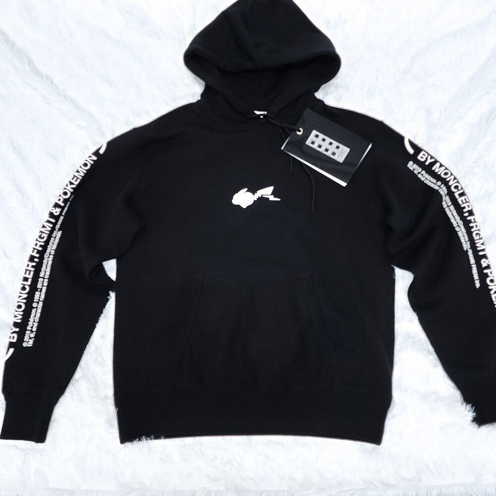 Moncler x Fragment x Pikachu Hoodie Black | S | Limited Edition | MSRP $860